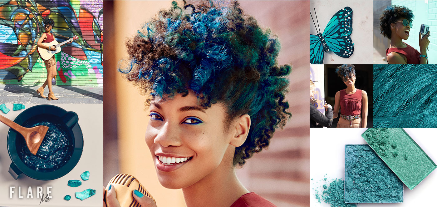 Clairol Professional Flare Me TOUGH AS TEAL