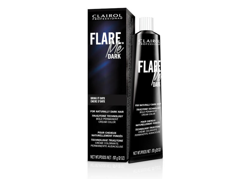 Express yourself with 7 FLARE™ Me DARK Permanent Cream Colors.