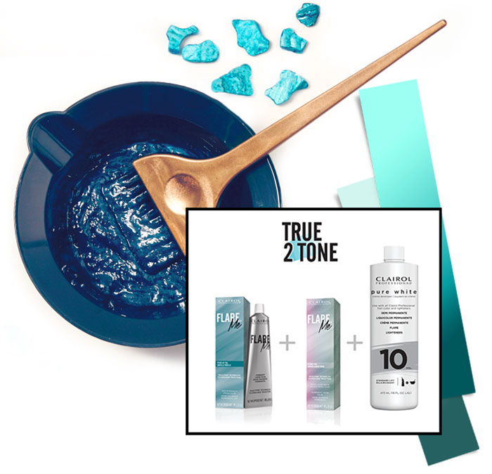 Clairol Professional Flare Me TOUGH AS TEAL